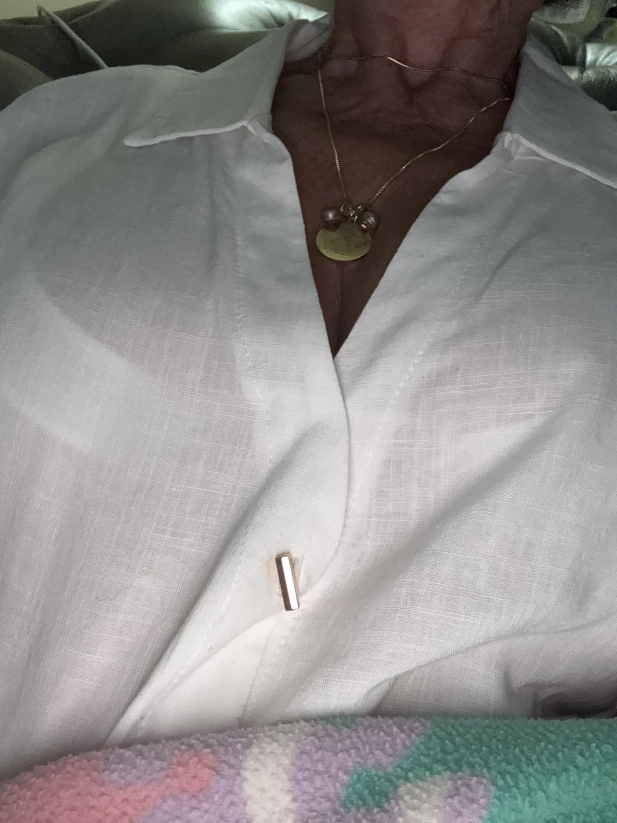 14K Yellow/White/Rose Gold Box Chain Necklace for Women and Men 14K Solid Gold Necklace with lobster clasp customer photo 1