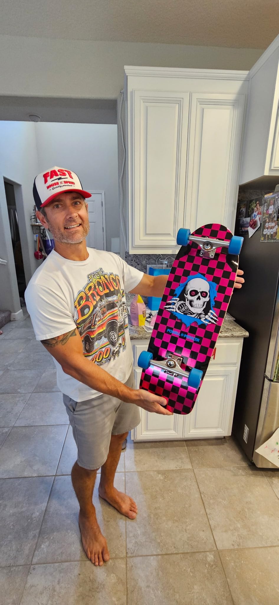 Powell Peralta O.G. Ripper Checker Classic Reissue Skateboard Decks customer photo 1