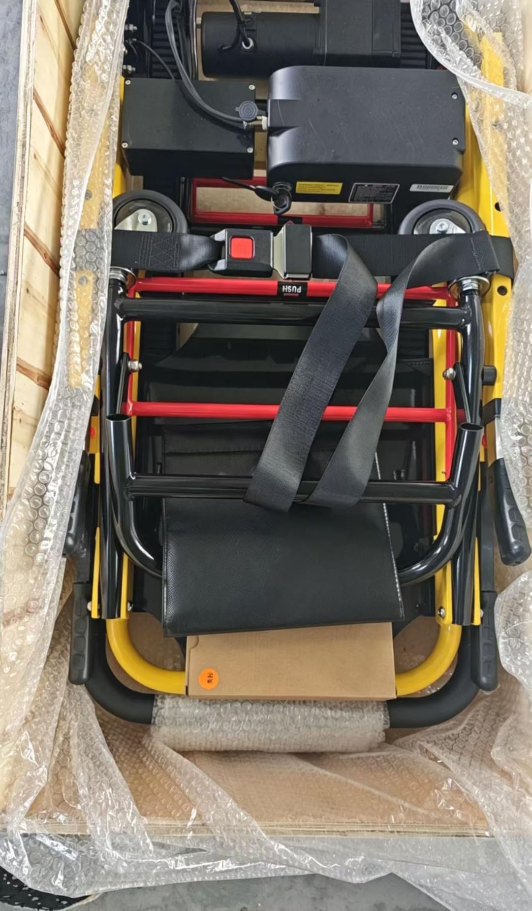 Powered Wheelchair,Electric Mobile Chair 480 lbs Load-Bearing,Lightweight Portable Foldable Lockable customer photo 2
