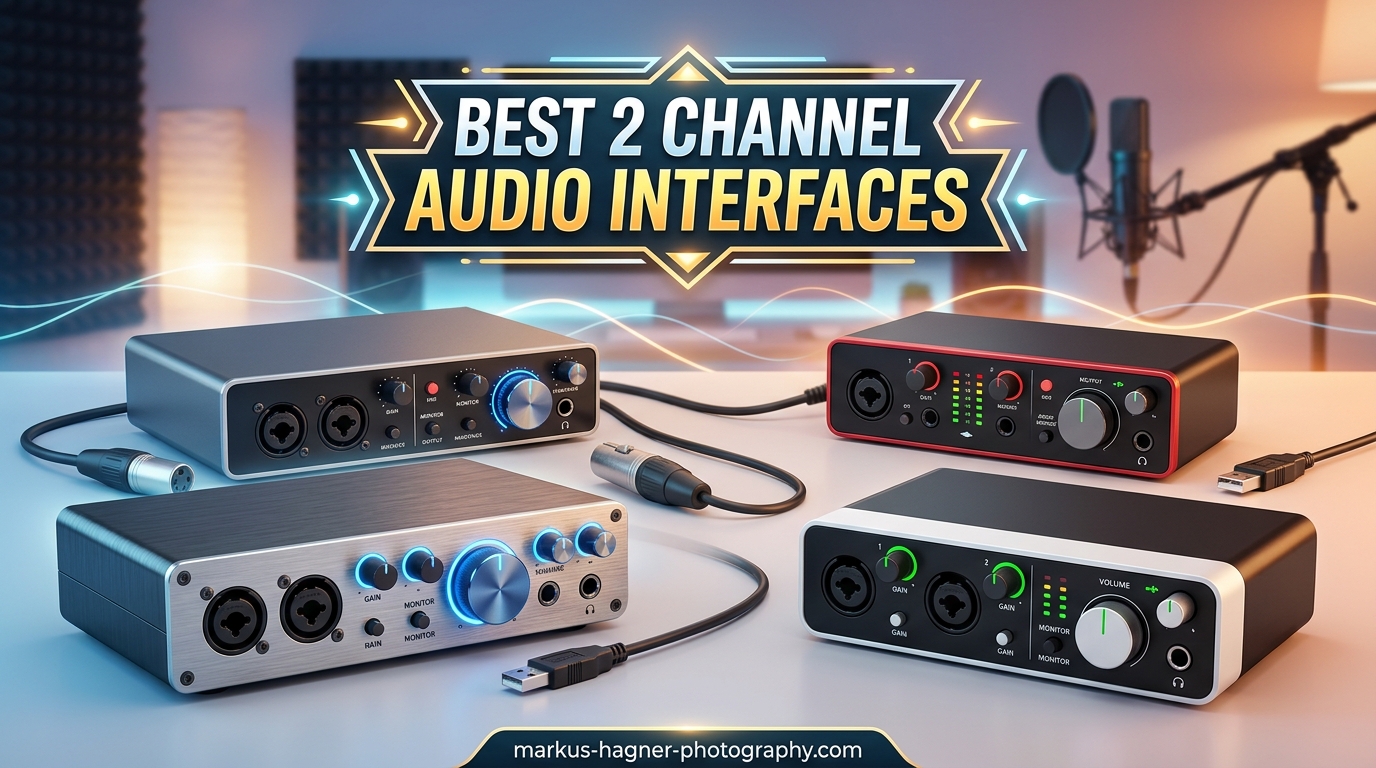 Best 2 Channel Audio Interfaces