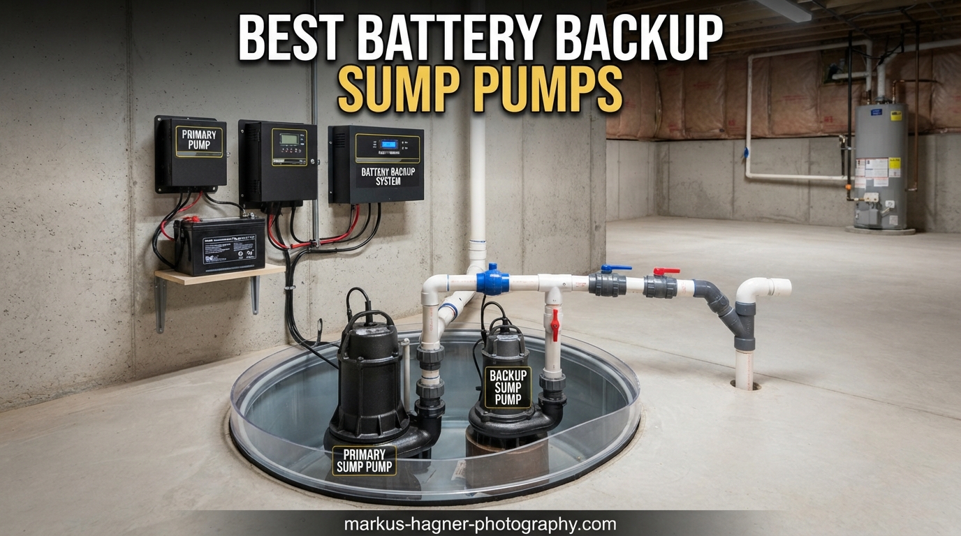 Best Battery Backup Sump Pumps
