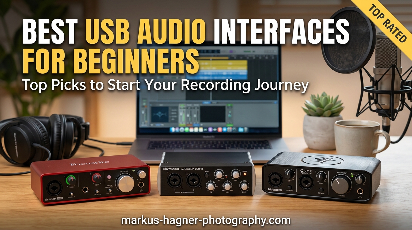 Best USB Audio Interfaces for Beginners