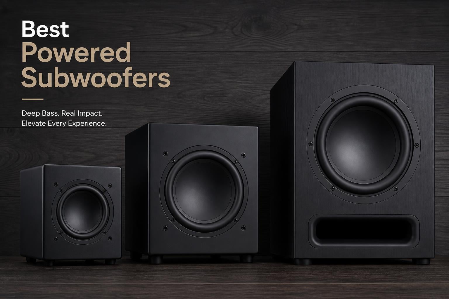 best powered subwoofers