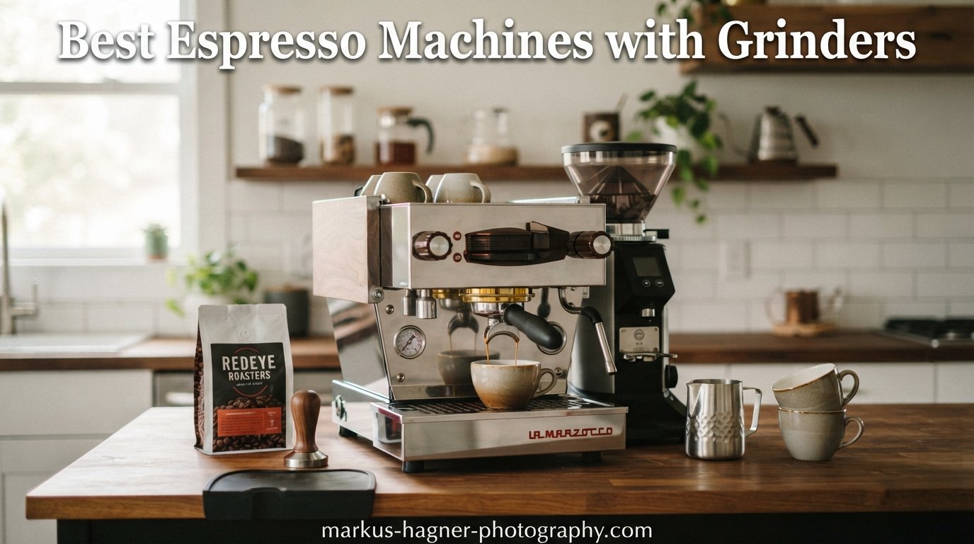 best espresso machines with grinders