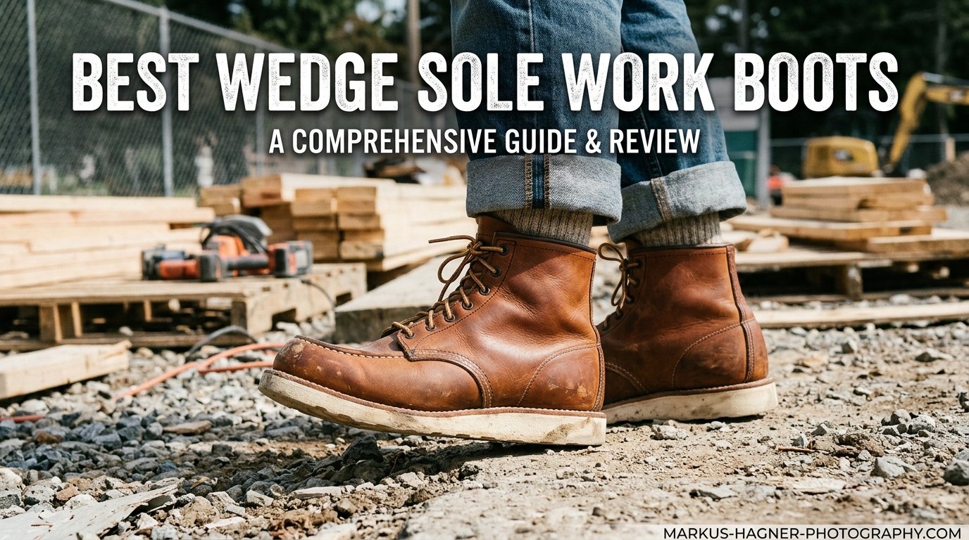best wedge sole work boots