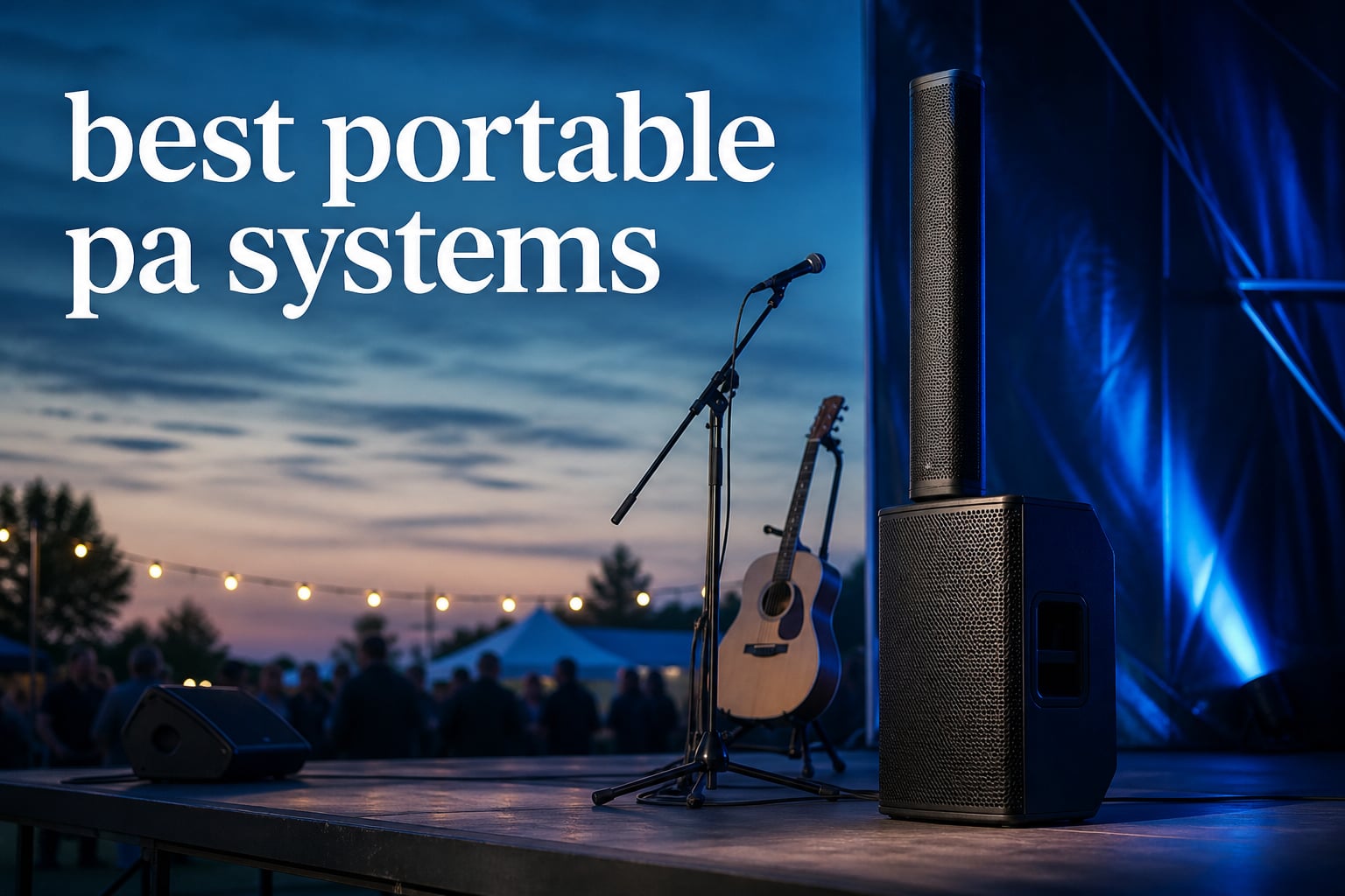 best portable pa systems