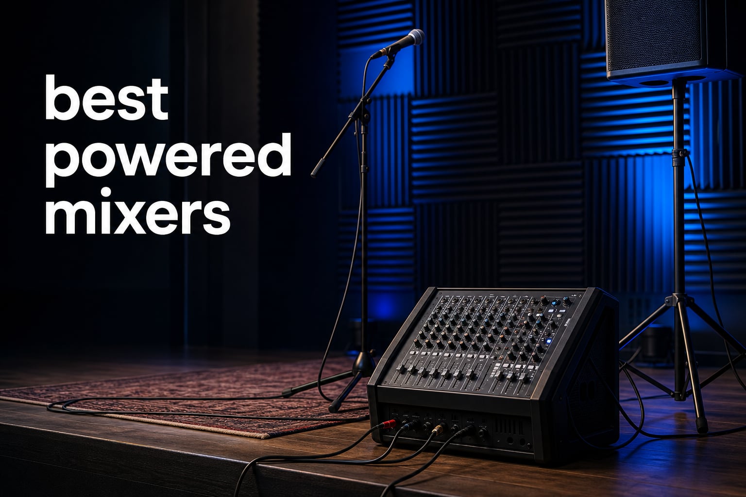 best powered mixers