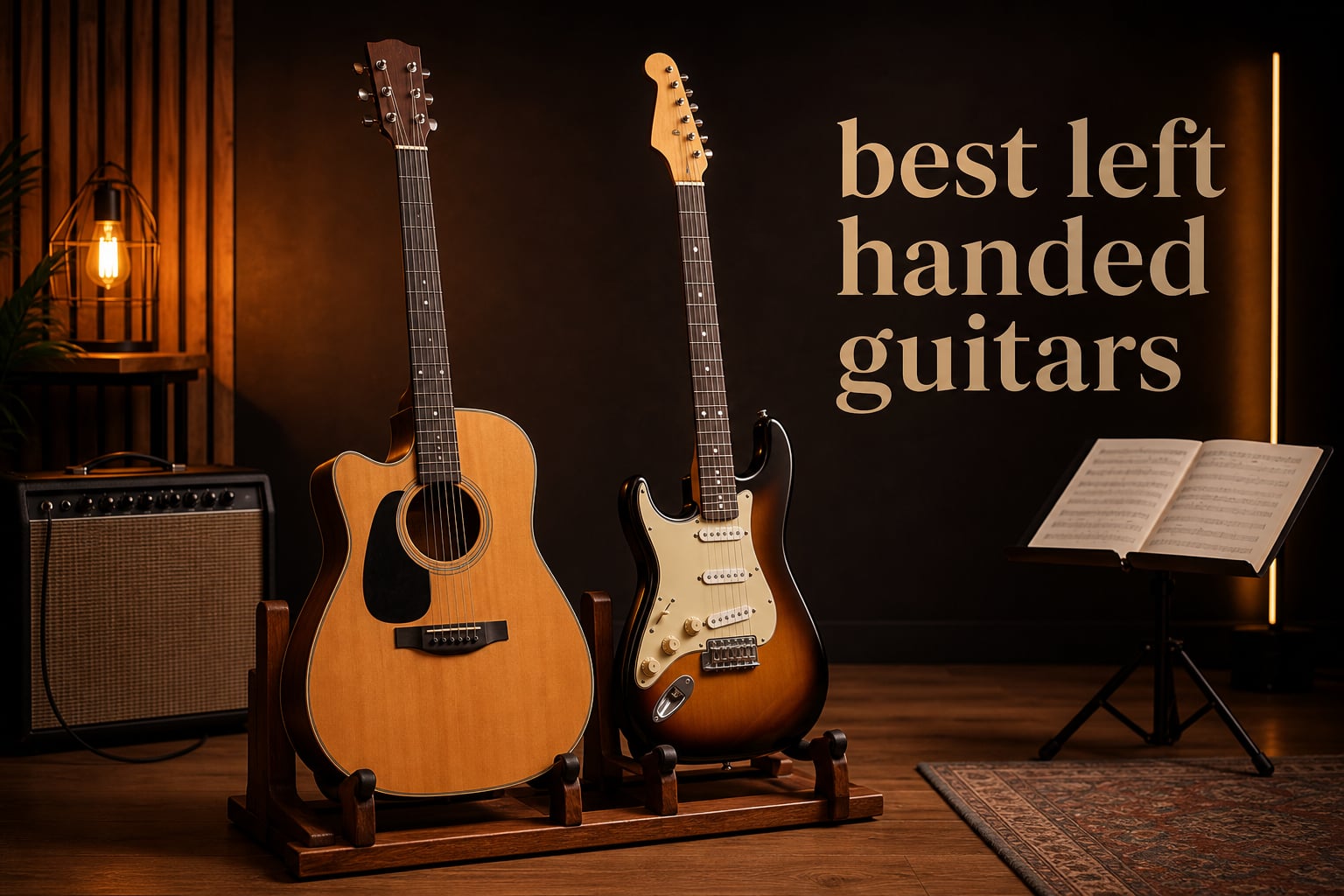 best left handed guitars