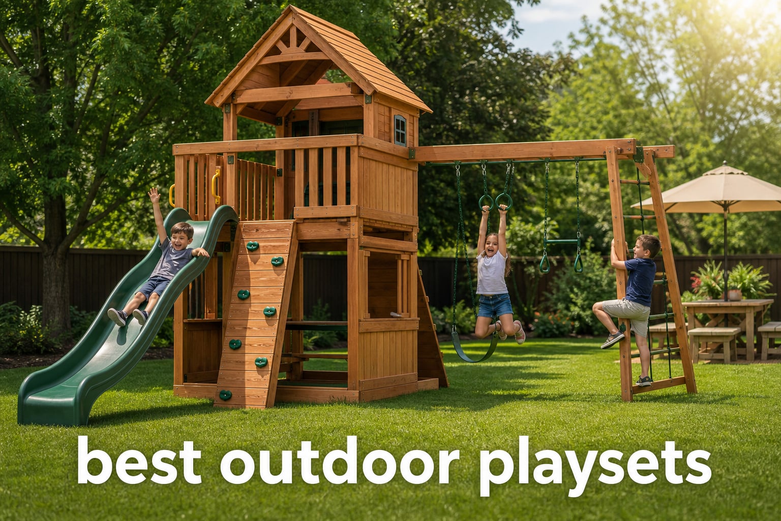 best outdoor playsets