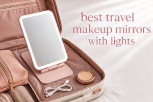 best travel makeup mirrors with lights