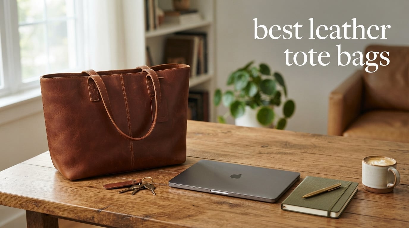 best leather tote bags