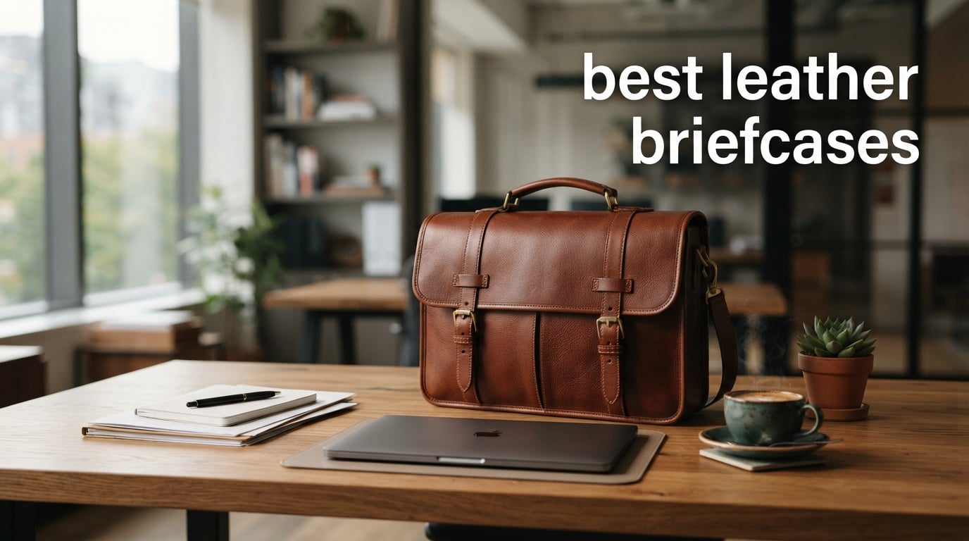 best leather briefcases