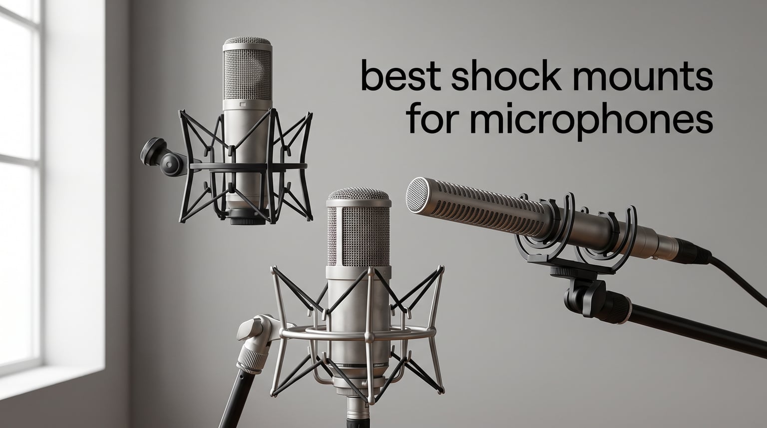best shock mounts for microphones