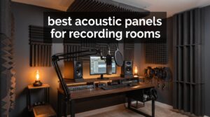 best acoustic panels for recording rooms