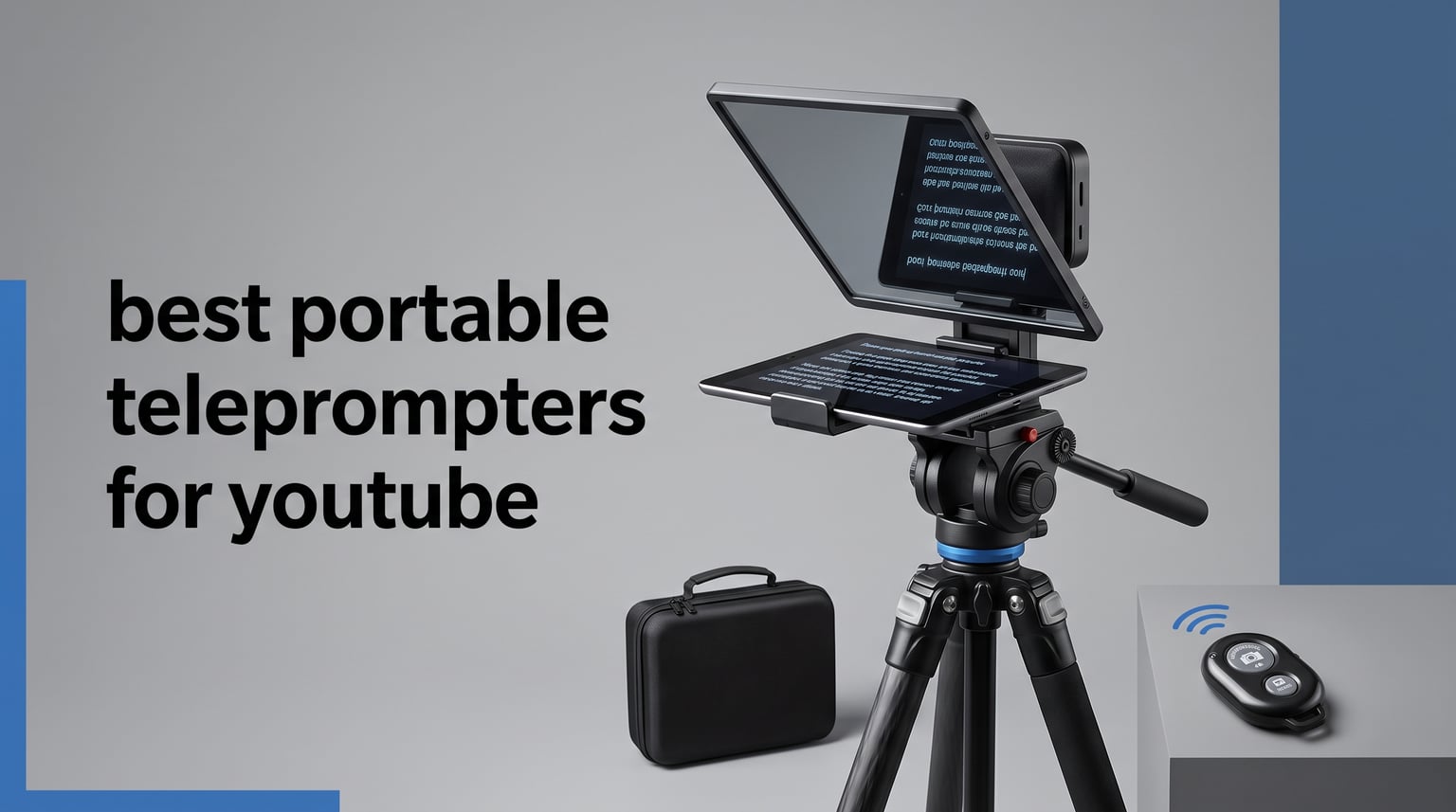 best portable teleprompters for youtube