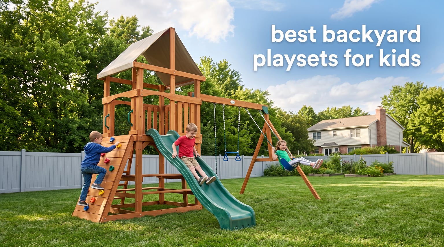 best backyard playsets for kids