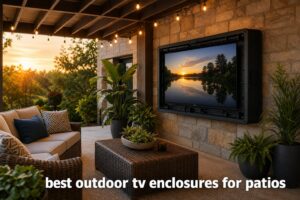 best outdoor tv enclosures for patios