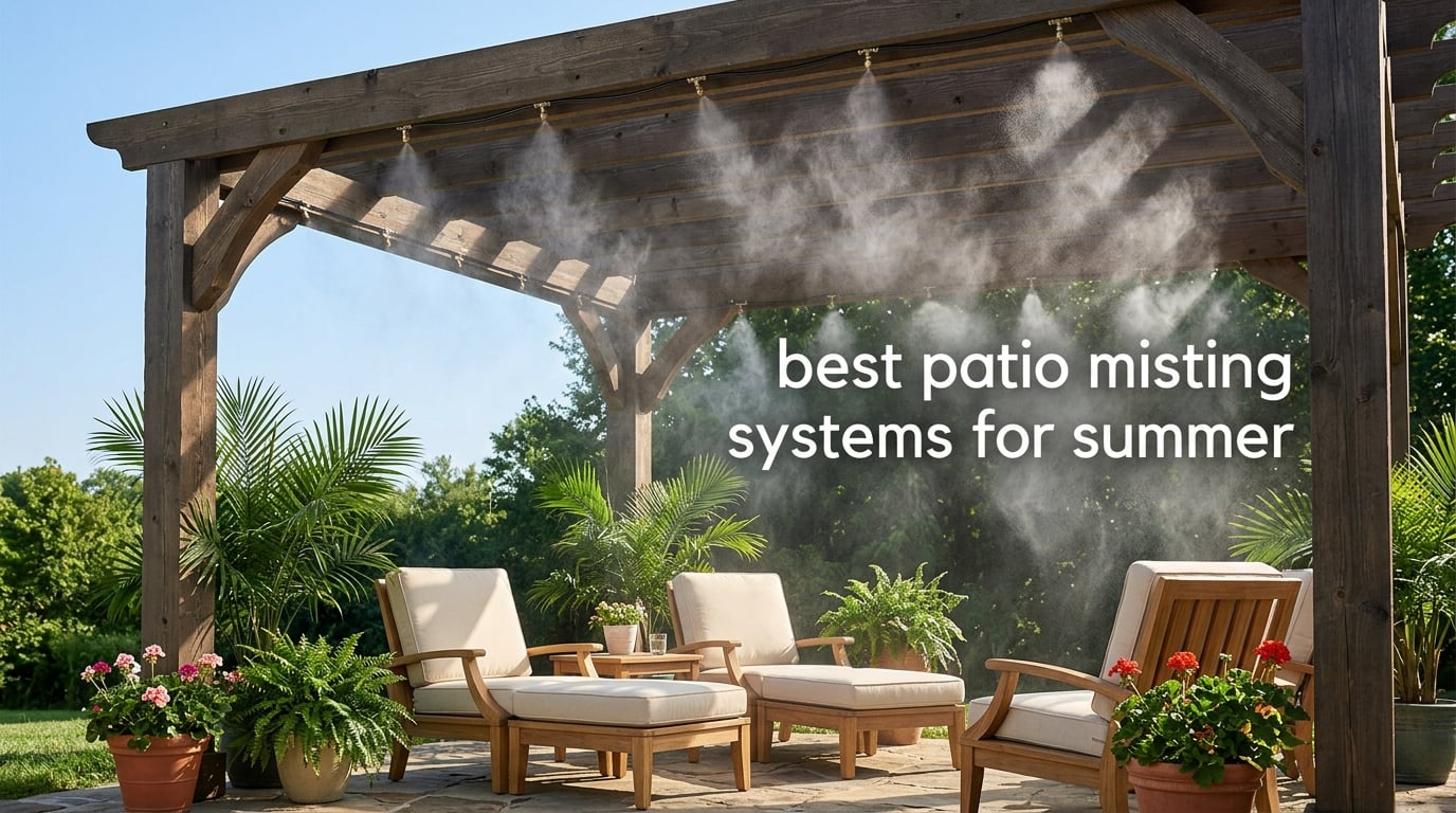 best patio misting systems for summer