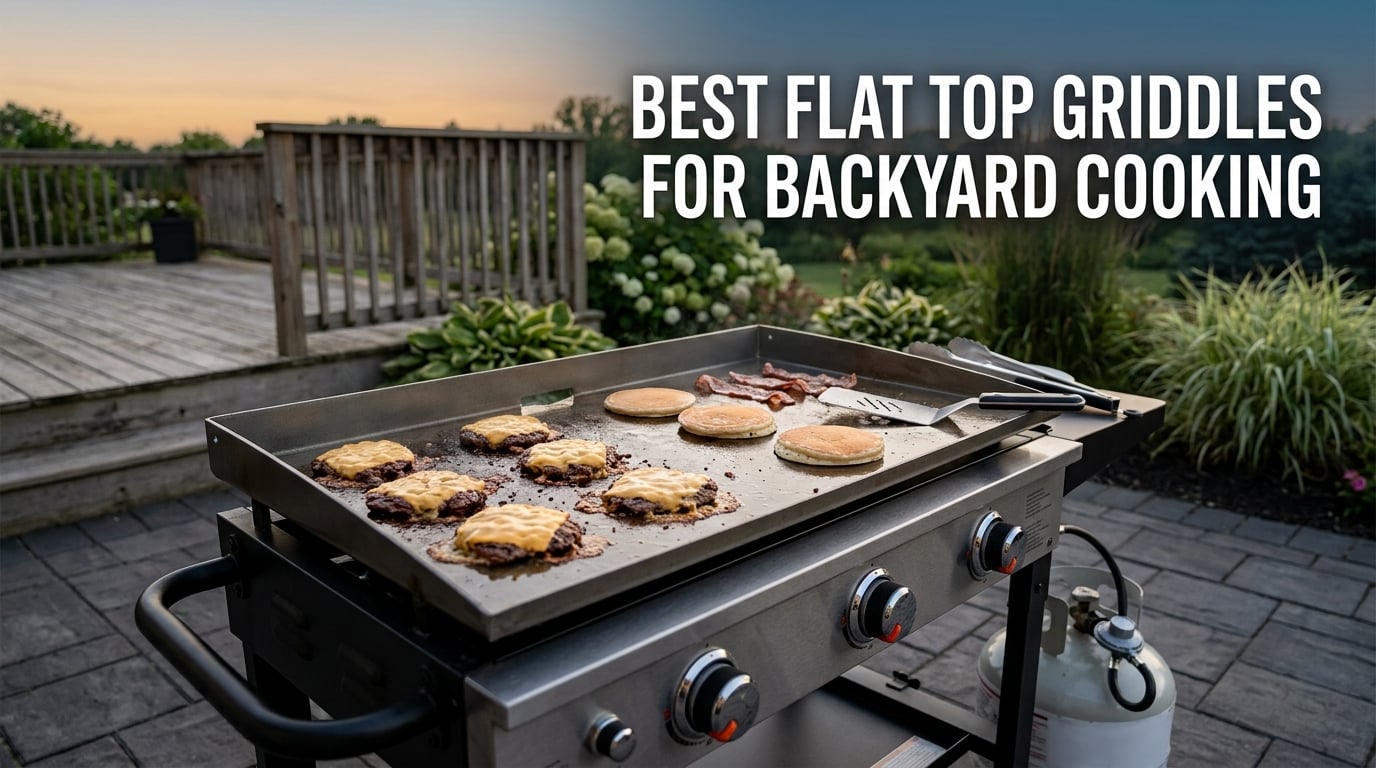 best flat top griddles for backyard cooking