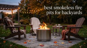 best smokeless fire pits for backyards