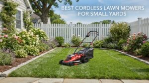 best cordless lawn mowers for small yards
