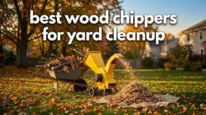 best wood chippers for yard cleanup