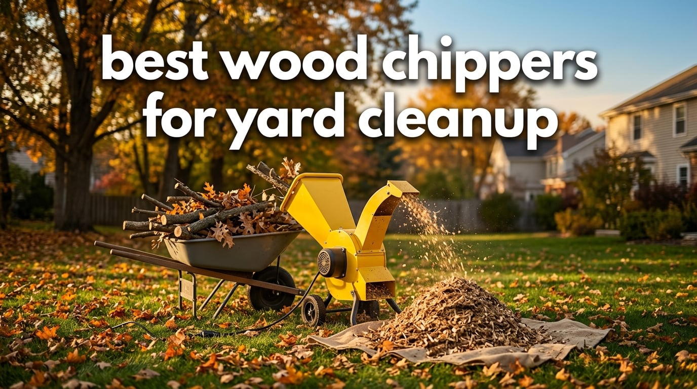 best wood chippers for yard cleanup