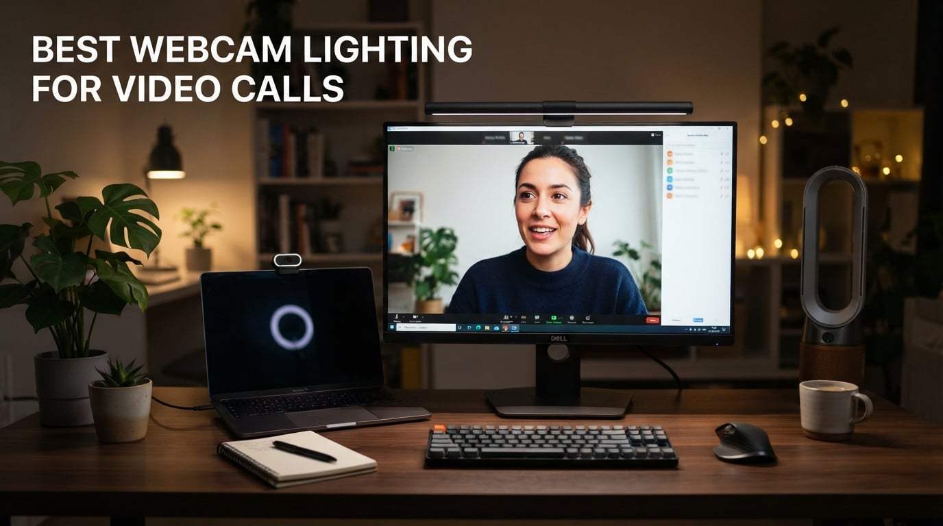 best webcam lighting for video calls