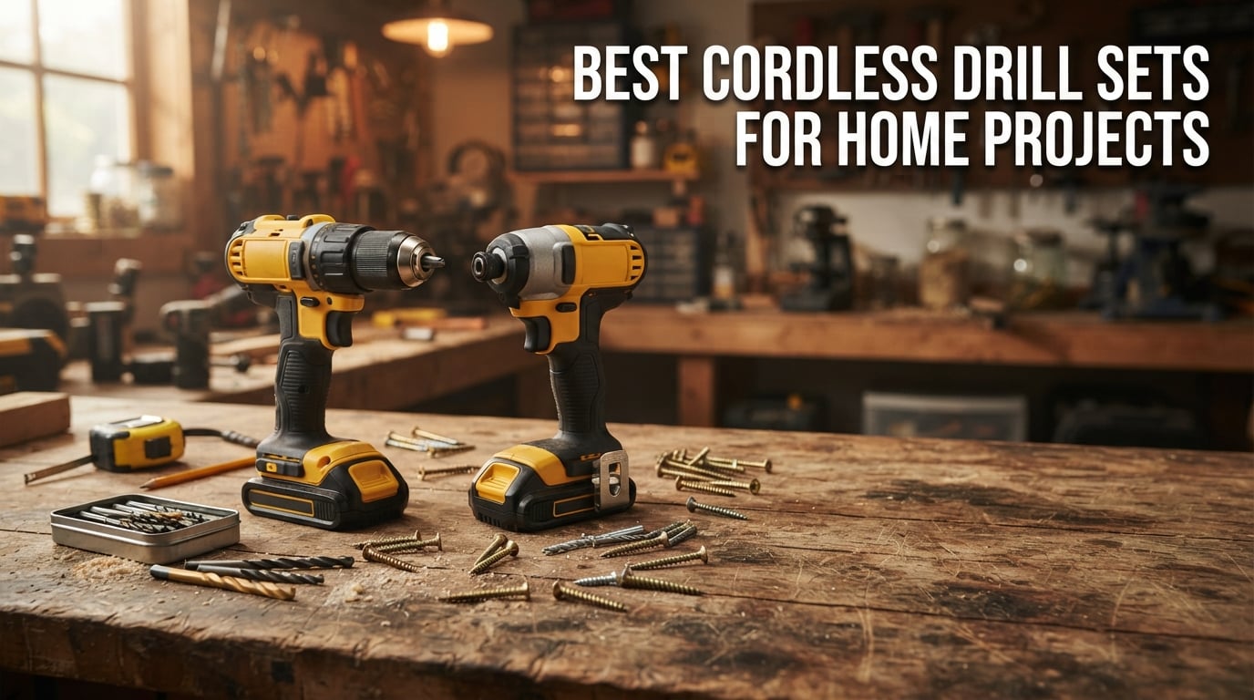 best cordless drill sets for home projects