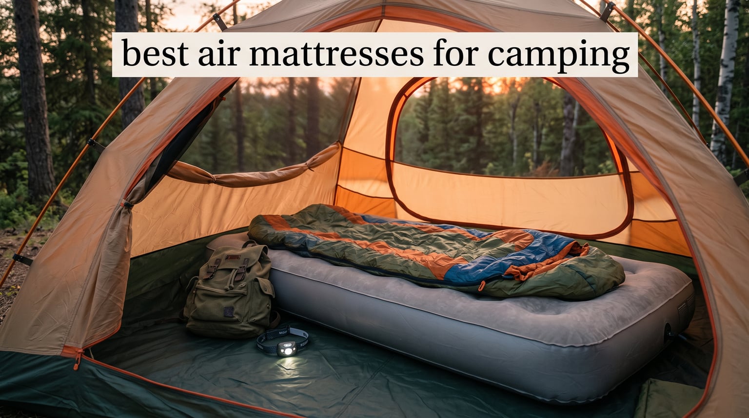 best air mattresses for camping