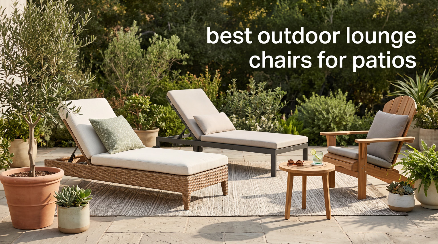 best outdoor lounge chairs for patios