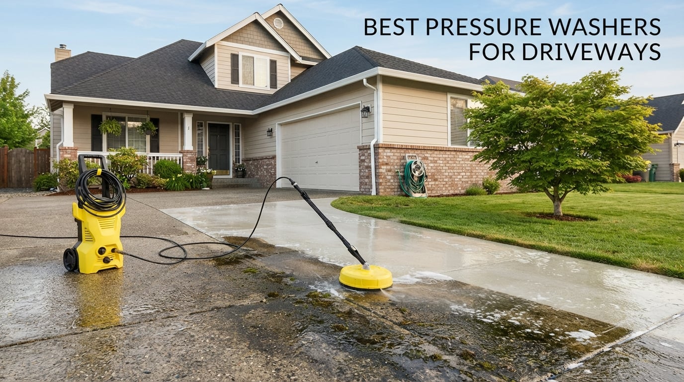 best pressure washers for driveways