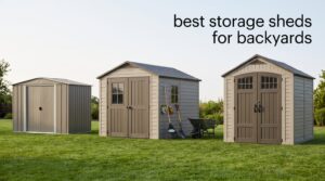 best storage sheds for backyards