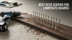 best deck screws for composite boards