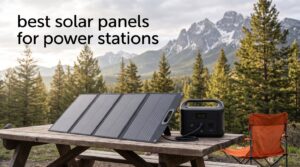 best solar panels for power stations