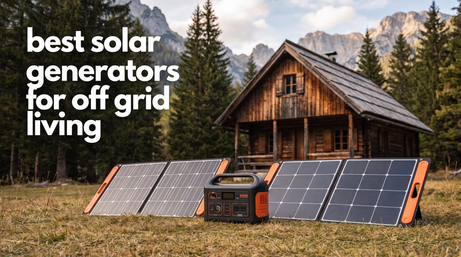 best solar generators for off grid living