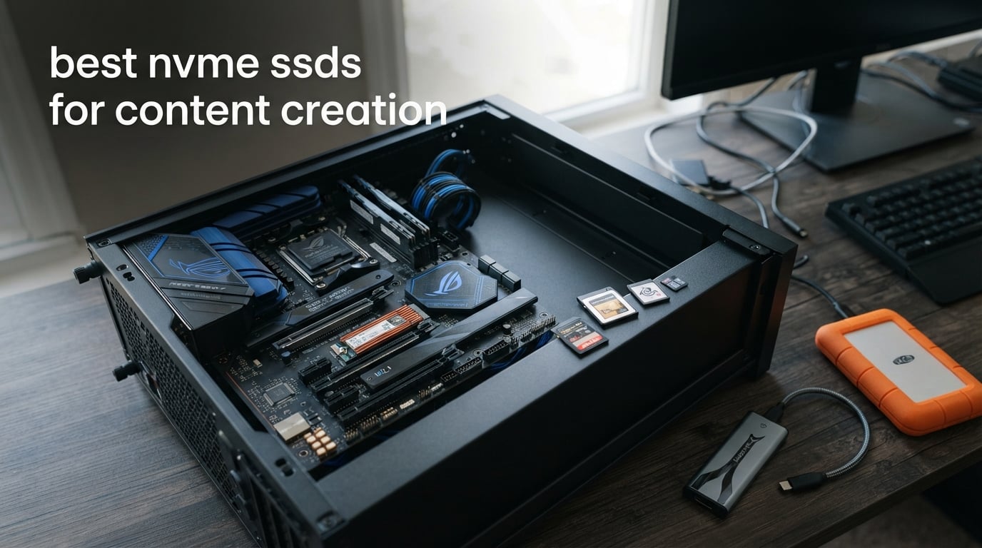best nvme ssds for content creation