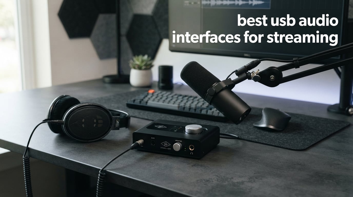 best usb audio interfaces for streaming