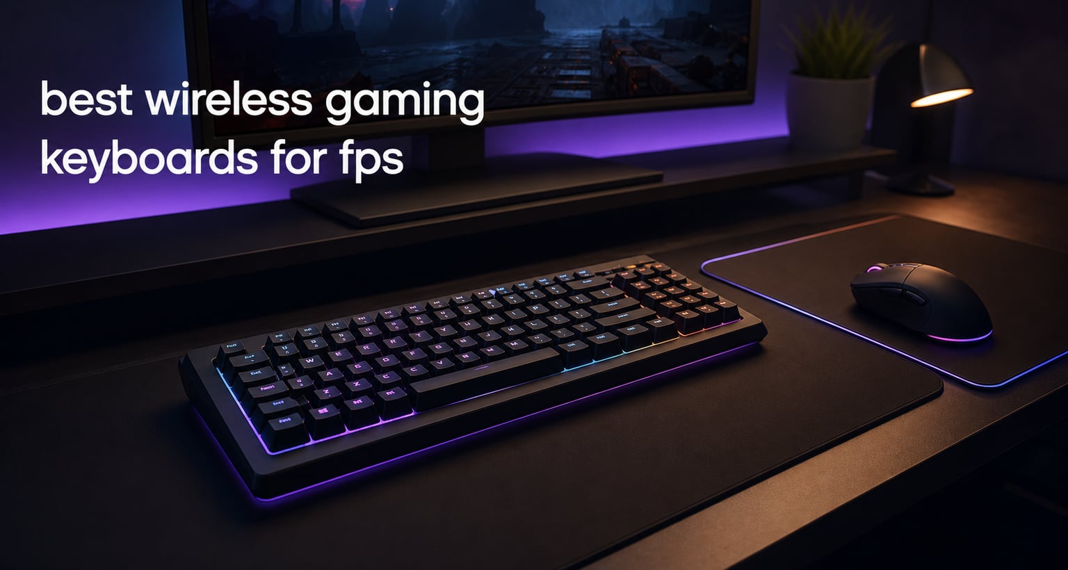 best wireless gaming keyboards for fps