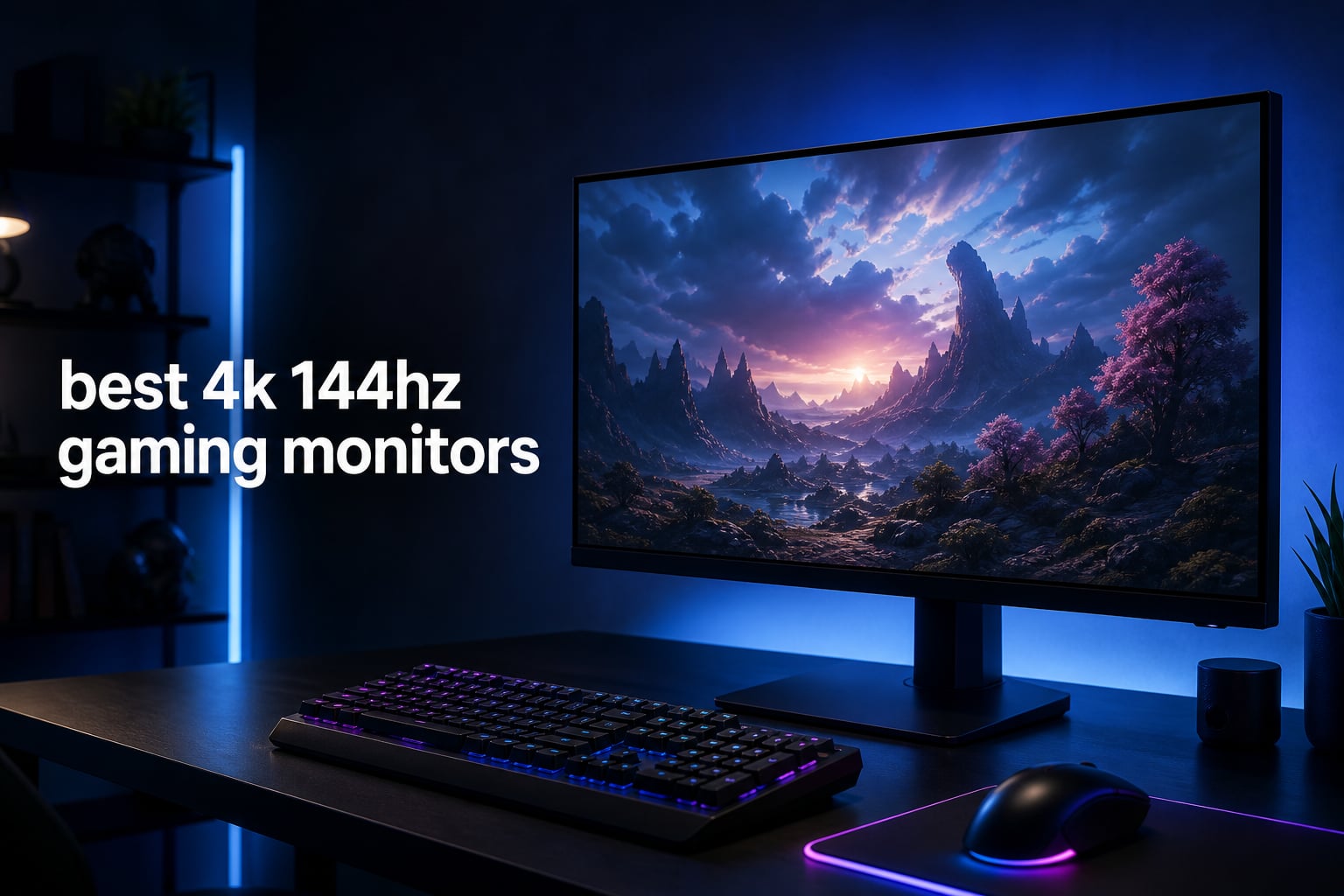 best 4k 144hz gaming monitors