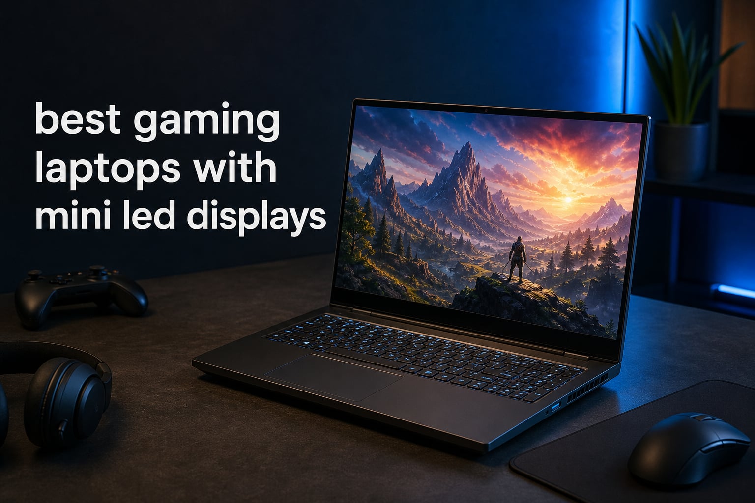 best gaming laptops with mini led displays