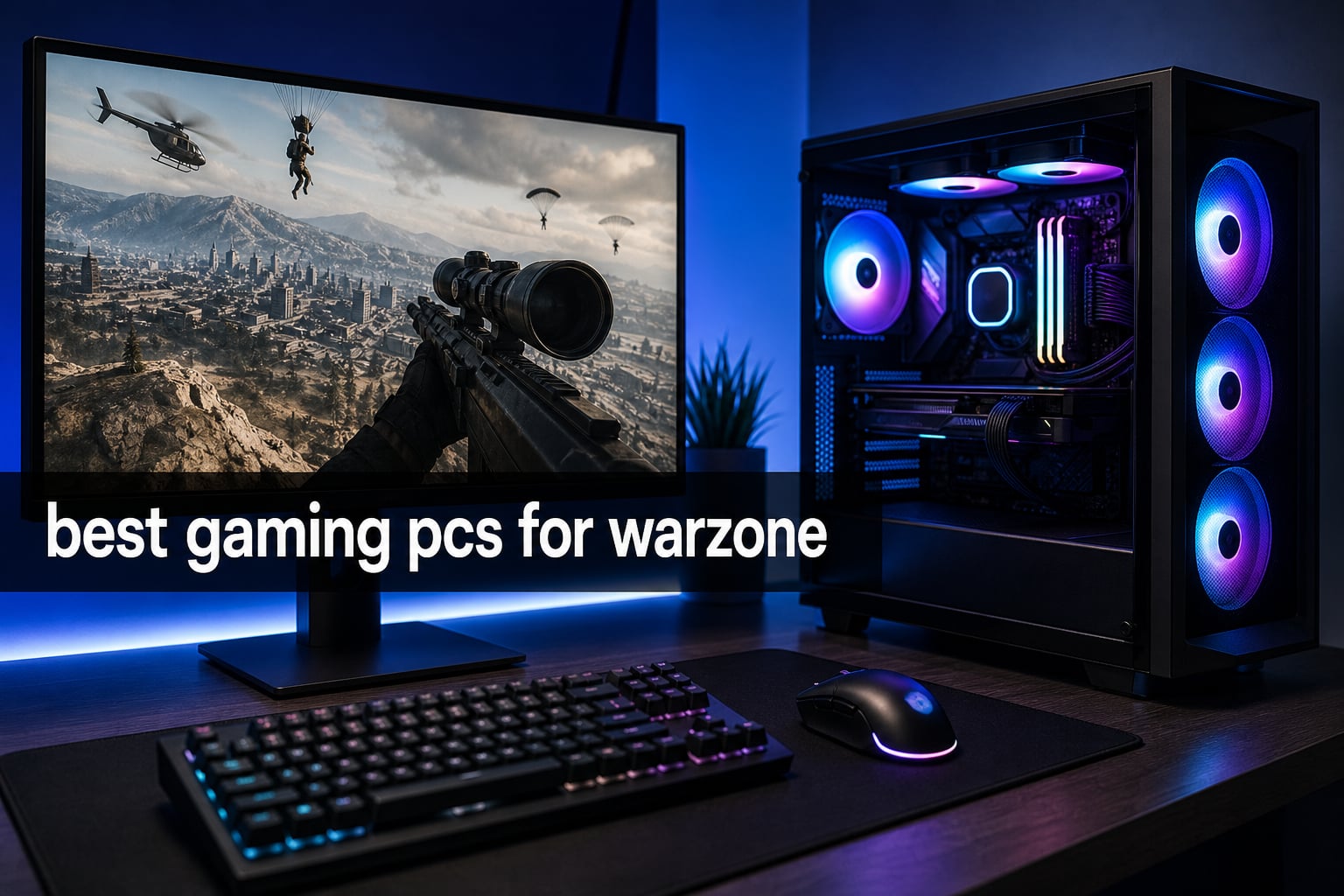 best gaming pcs for warzone