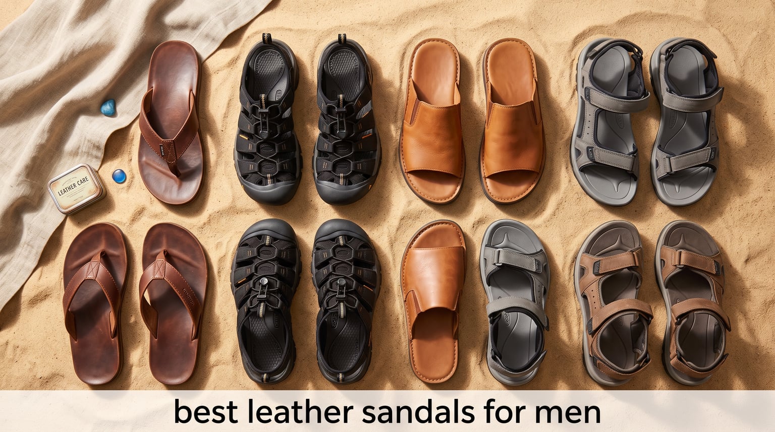 best leather sandals for men