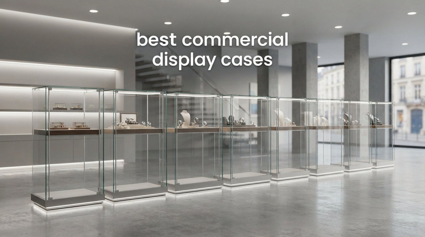 best commercial display cases