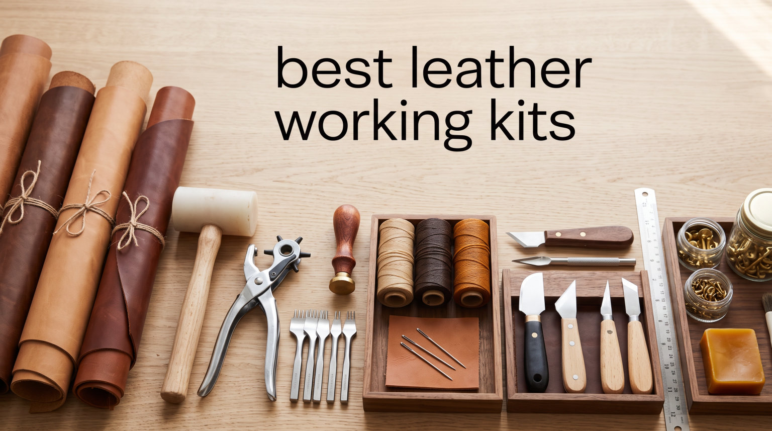 best leather working kits
