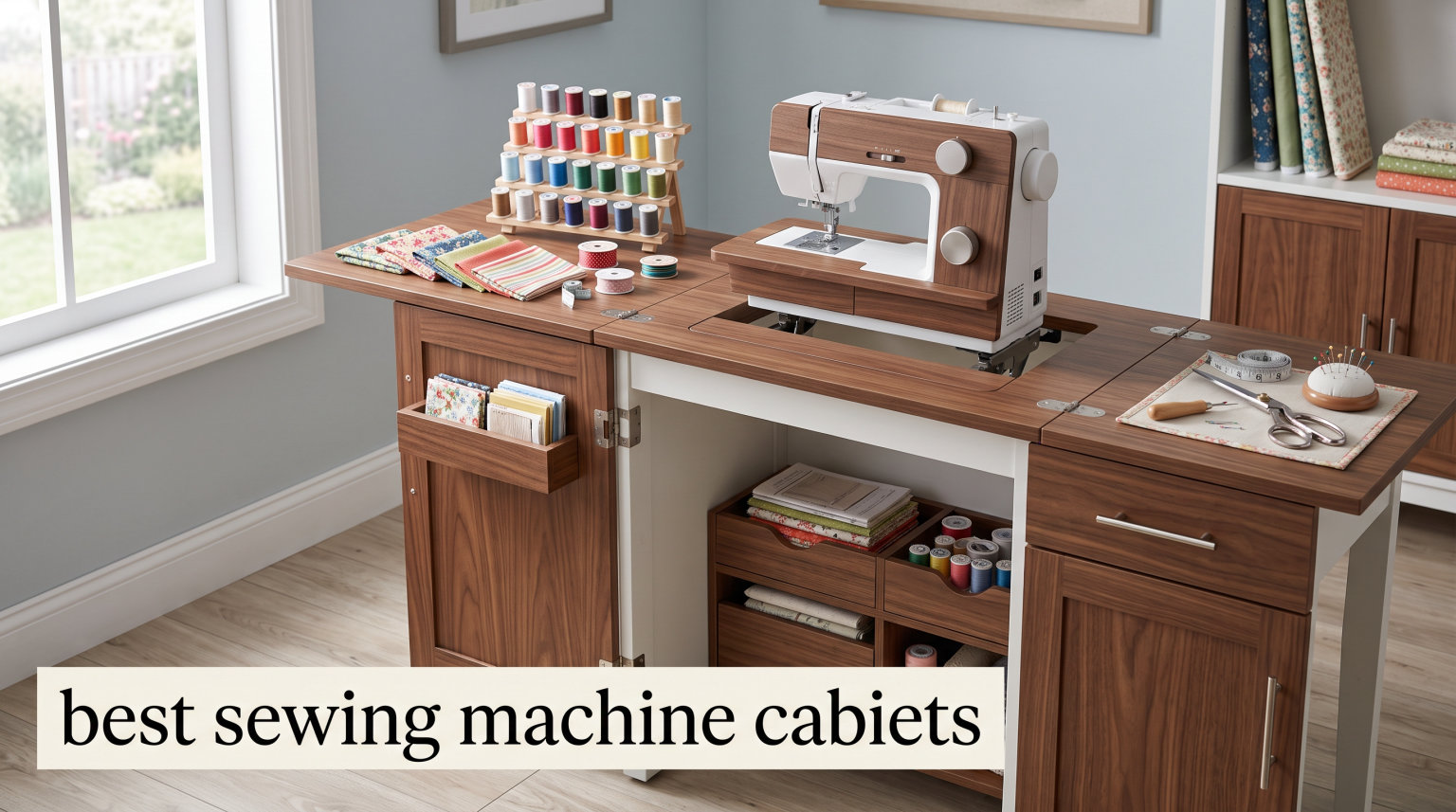 best sewing machine cabinets