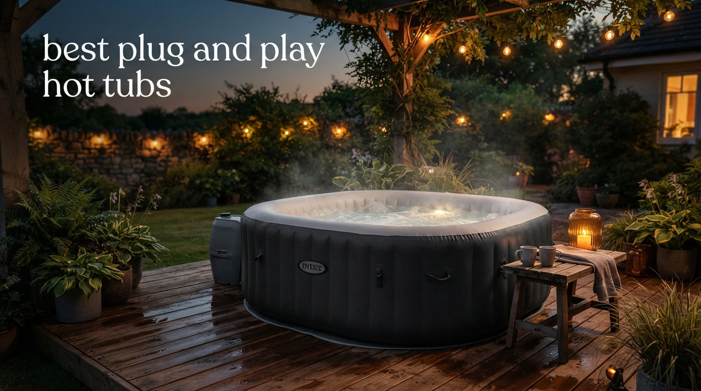 best plug and play hot tubs