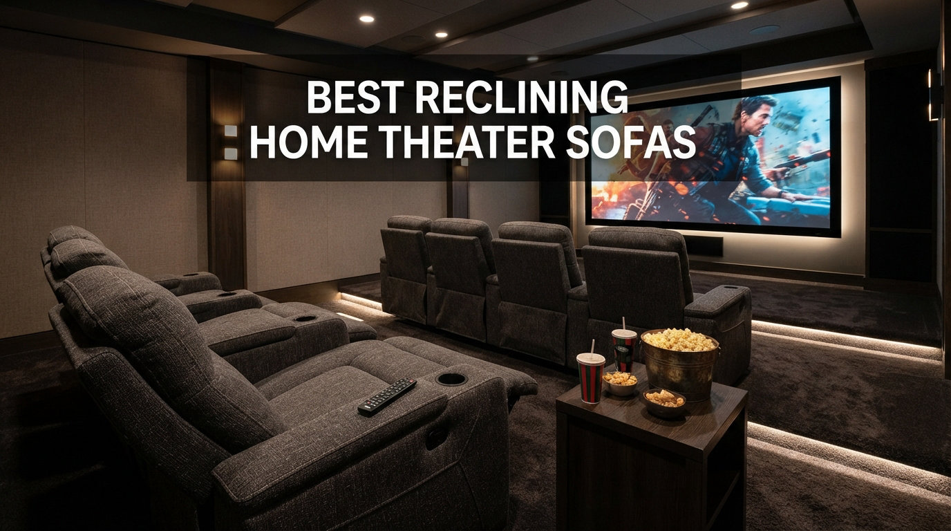 best reclining home theater sofas