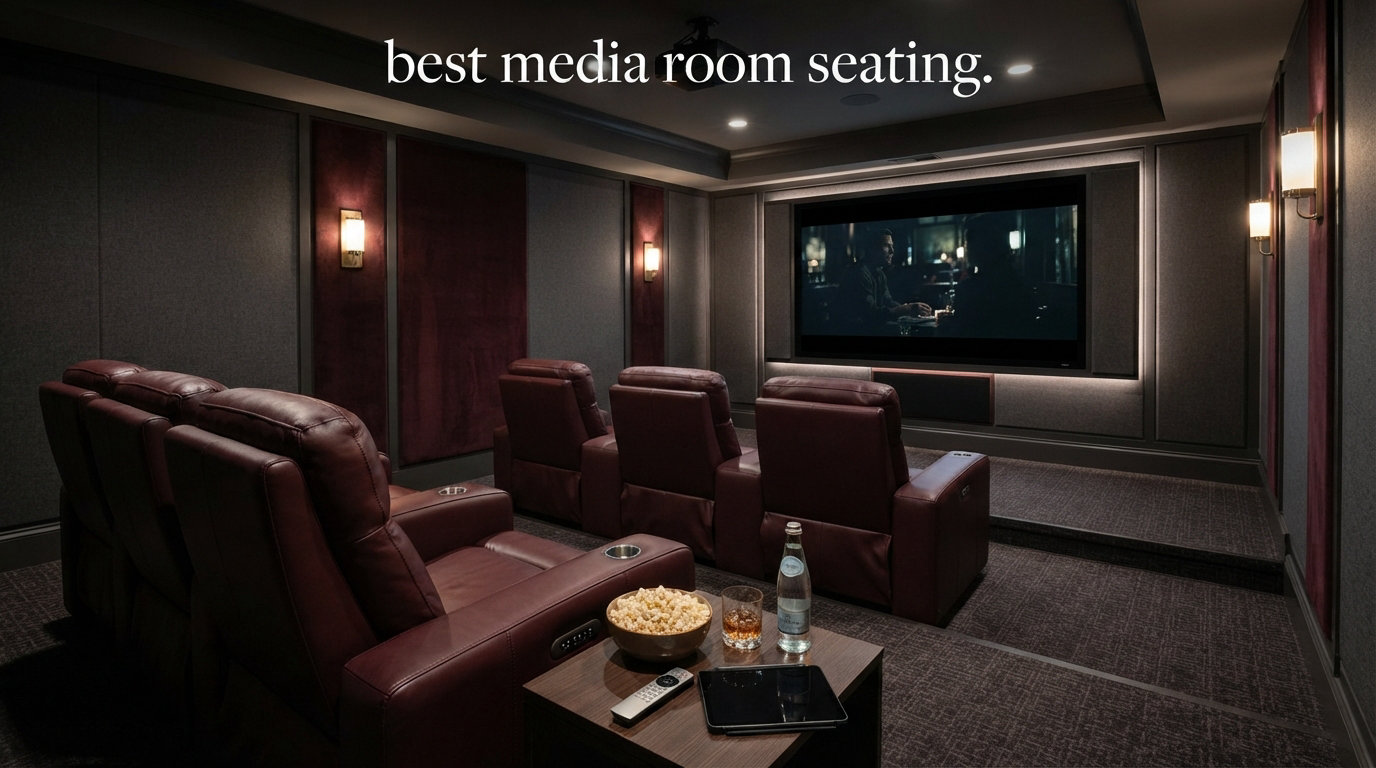best media room seating