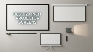 best 120 inch projector screens